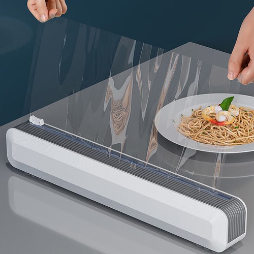 Plastic wrap dispenser with - wrap,
