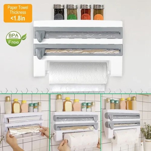 Magnetic cling film dispenser - magnetic,