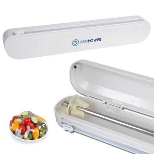 Cling film dispenser - dispenser, cutter