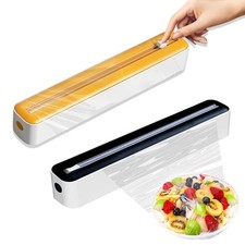 2 Pcs Clingfilm Dispenser with