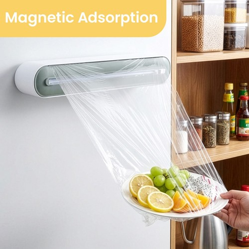 Magnetic cling film dispenser - cling,